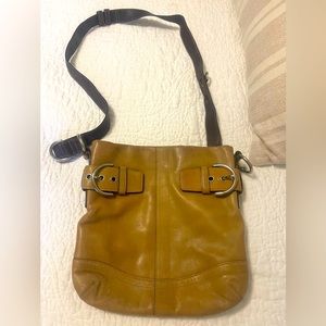 Vintage Coach leather purse.